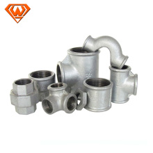 British standard black malleable iron pipe fitting